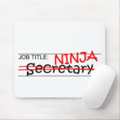 Functie Titel Ninja - Secretaris Muismat (Met muis)