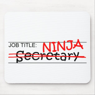 Functie Titel Ninja - Secretaris Muismat