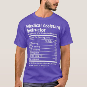 Functie van de voedingsfactor van de medische assi t-shirt