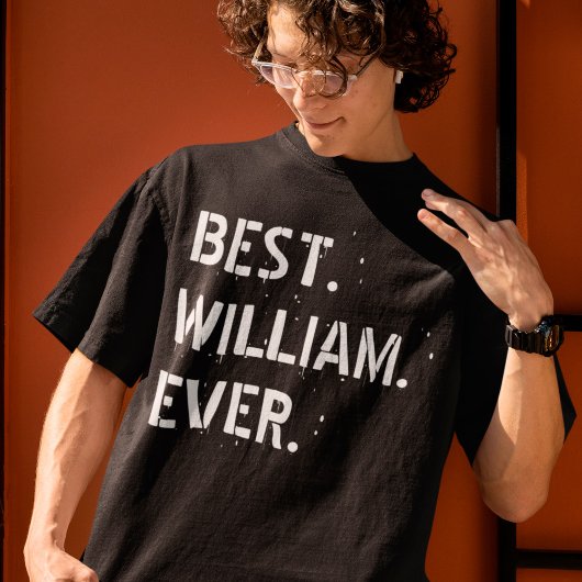 Functie voor persoonlijke naam t-shirt