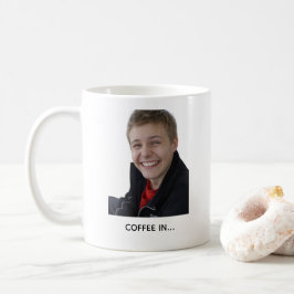 Functiebeker met grappige kantoormeme, productivit koffiemok
