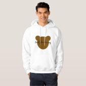 Functiebeperkte Grappige Heren Hoodie | Schattige (Voorkant volledig)