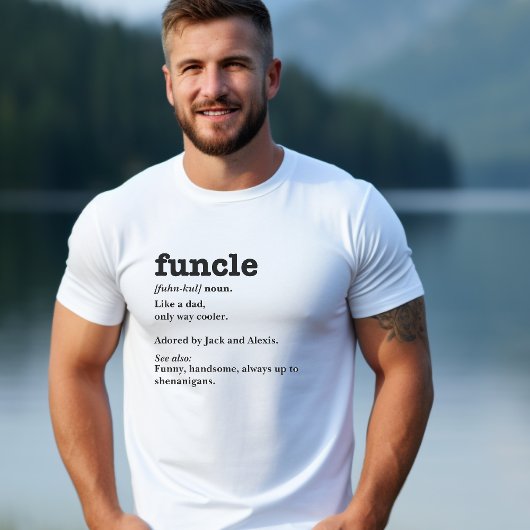 Functiedefinitie -  oom t-shirt