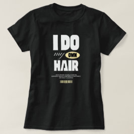 Functiehaarstylist aangepast grafisch T-shirt voor
