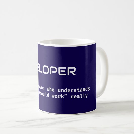 Functieomschrijving App Developer – Funny Mug Koffiemok (Voorkant rechts)