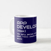 Functieomschrijving App Developer – Funny Mug Koffiemok (Voorkant links)