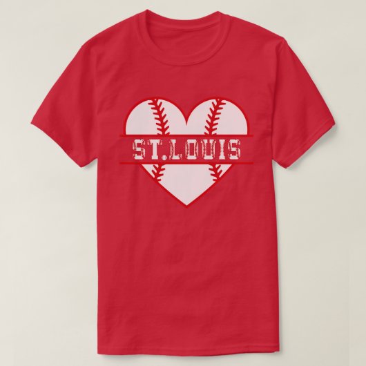 Functies van een  St. Louis-honkbal T-shirt (Design voorkant)