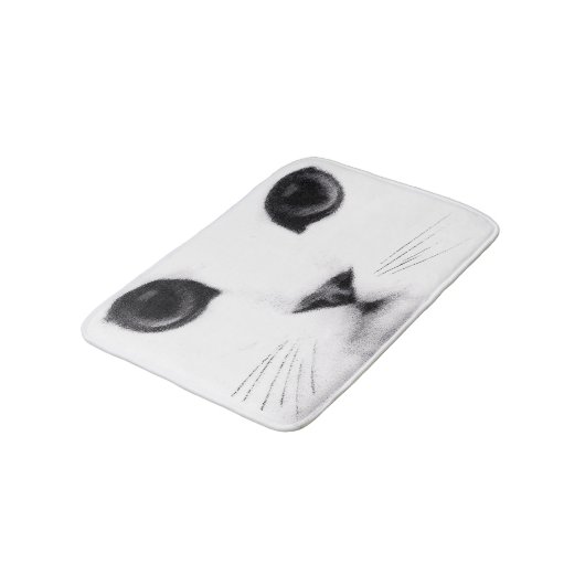 Functies van kat Face Badmat (Gekanteld)