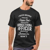 Functietitel van de correctieambtenaar t-shirt (Voorkant)