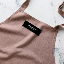 Functietitel werknemer Gepersonaliseerd Eenvoudig Naamplaatje