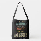 Functietoestel ambassadeur crossbody tas (Achterkant)