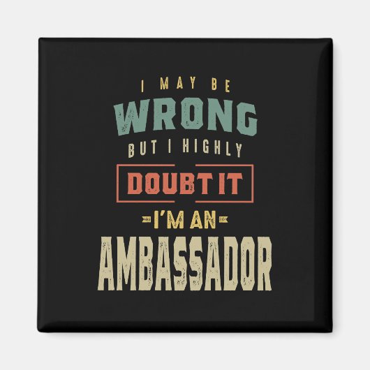 Functietoestel ambassadeur magneet (Voorkant)