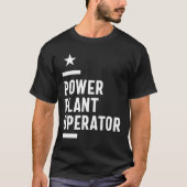 Functietoestel Power Plant Operator T-shirt (Voorkant)