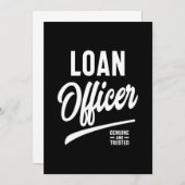 Functietoestel van leninggever bedankkaart (Voorkant / Achterkant)