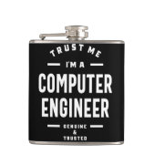 Functietoestel voor computertechnicus heupfles (Voorkant)