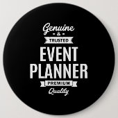 Functietoestel voor gebeurtenisplanner ronde button 6,0 cm (Voorkant)