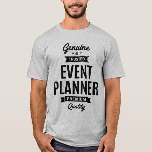 Functietoestel voor gebeurtenisplanner t-shirt (Voorkant)