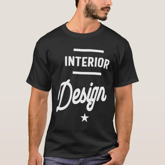 Functietoestel voor interieur ontwerp t-shirt (Voorkant)