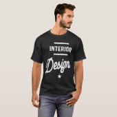 Functietoestel voor interieur ontwerp t-shirt (Voorkant volledig)