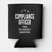 Functietoestel voor nalevingsfunctionaris blikjeskoeler (Voorkant)