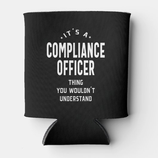 Functietoestel voor nalevingsfunctionaris blikjeskoeler (Voorkant)