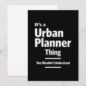 Functietoestel voor stadsplanner kaart (Voorkant / Achterkant)