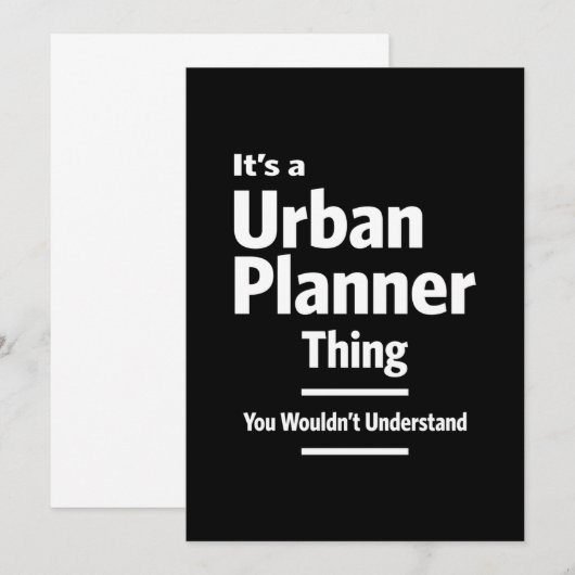 Functietoestel voor stadsplanner kaart (Voorkant / Achterkant)