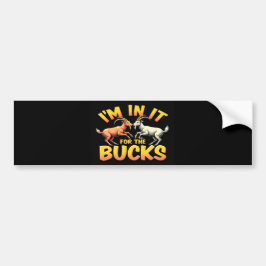 Functieve geit-thema bumpersticker