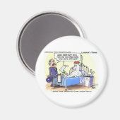 Functieverzuim Grappige T-Shirts Kaarten & Cadeaus Magneet (Voorkant / Achterkant)