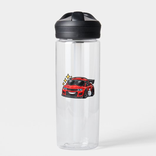 Functige auto 20oz waterfles (Voorkant)