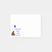 Functional Adult Misschien Morgen Beer Quote Post-it® Notes (Voorkant)