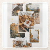 #FunctionalArtCoaster Glazen Onderzetter (Voorkant)