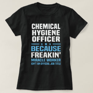 Functionaris chemische hygiëne t-shirt
