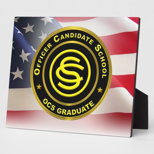 Functionaris kandidaatschool "OCS" Fotoplaat (Zijkant)