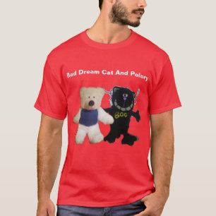 Functionaris van Bad Dream Cat en Polory T-shirt