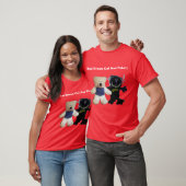 Functionaris van Bad Dream Cat en Polory T-shirt (Unisex)