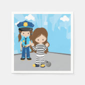 Functionaris van de griffie servetten (Voorkant)