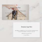 Functionaris van de lening / Visitekaartje van de  (Voorkant / Achterkant)