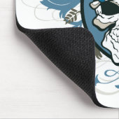 Functionaris van de politie muismat (Hoek)