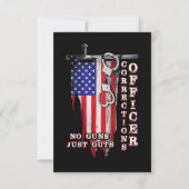 Functionaris voor de correcte uitvoering kaart (Voorkant)