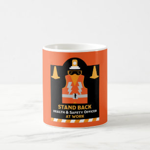 Functionaris voor gezondheid en veiligheid koffiemok