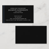 Functionaris wetshandhaving Politie Visitekaartje (Voorkant / Achterkant)