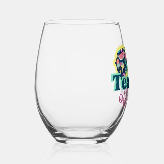 Functionaris Wijnglas Zonder Voet (Rechts)