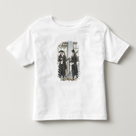 Functionarissen van de begrafenis van Amsterdam, i Kinder Shirts (Voorkant)