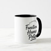 Functionele Menselijke Persoonlijke Cadeau Koffie Mok (Voorkant rechts)
