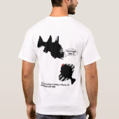 Functionele morfologie van zeevis t-shirt (Achterkant)