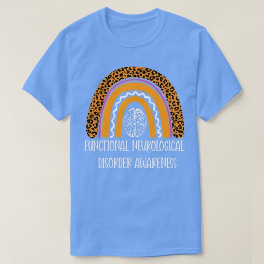 Functionele neurologische stoornis FND Leopard Ora T-shirt (Design voorkant)