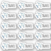 Functionele planner voor vliegtuigherinnering sticker (Voorkant)