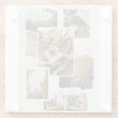 #FunctioneleKunstOnderzetter Glazen Onderzetter (Achterkant)