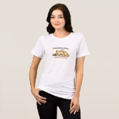 Functioneren na gedwongen socializen Fijne kat  Tri-Blend Shirt (Voorkant volledig)
